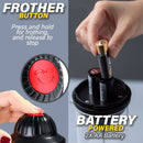 idrop [ 450ml ] Electric Glass Milk Frother / Gelas Pembancuh Susu Elektrik / 电动玻璃奶泡器