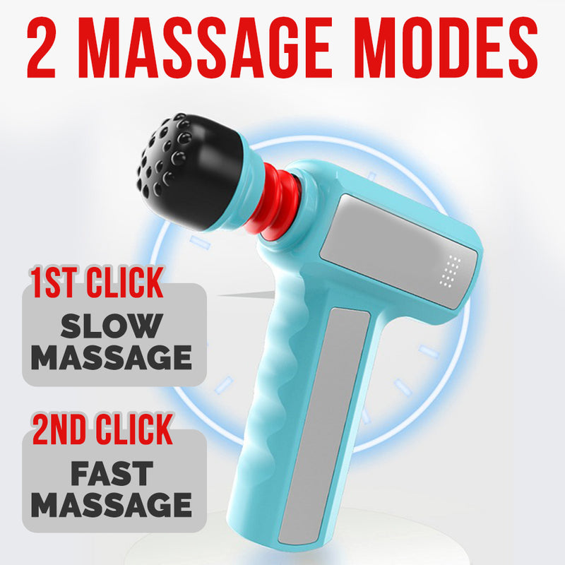 idrop Handheld USB Charging Muscle Vibrating Massager [ 2 Massage Speed Modes ]