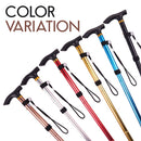 idrop Folding Assembly Trekking Walking Stick Foldable Portable Cane