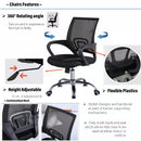 idrop Swivel Rotating Ergonomic Office Chair with Breathable Mesh Back Rest Support