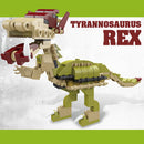 idrop 6in1 Kid's Dinosaur Building Blocks Toy [ 1pc Dinosaur Random ]