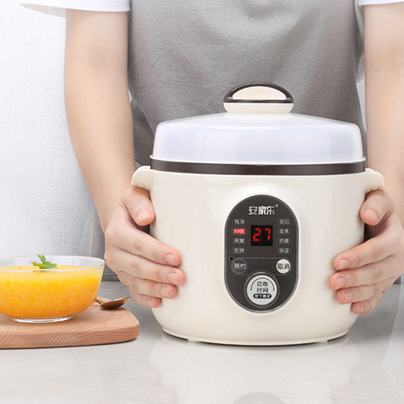 idrop 1L STEAM POT - Multipurpose Electric Ceramic Cooker
