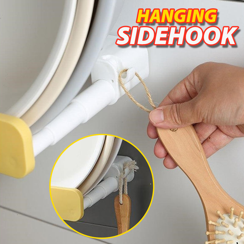 idrop Retractable Wall Mounted Washbasin Shelf / Tempat Gantung Penyimpanan Baldi / 伸缩脸盆置物架