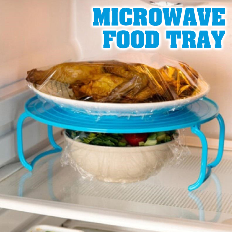 idrop MICROWAVE TRAY - Foldable Kitchen Food Rack