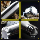 idrop [ 1L / 1.5L / 1.8L ] Full Stainless Steel Drinking Heat Insulation Water Bottle Flask with Handle / Botol Minuman Mudah Alih Keluli Tahan Karat / 全不锈钢带把手保温保温瓶