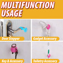 idrop [ 20PCS ] Silicone Suction Mount Door Stopper and Accessory Holder