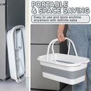 idrop Foldable Collapsible Household Laundry and Washing Mop Clean ing Bucket