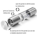 idrop [ 2 IN 1 ] Salt & Pepper Shaker Mill Grinder / Alat Kisar Garam & Lada / 双头胡椒研磨器2 IN 1