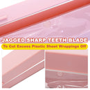 idrop Plastic Wrap Roll Storage Cutter Box Container