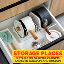 idrop Pots Pans & Dish Adjustable Storage Rack & Shelf [ 5 Partition ]