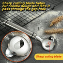 idrop Handheld Stainless Steel Manual Noodle Dough Cutter / Alat Potong Adunan Mee / 手持式不锈钢手动面条切面机