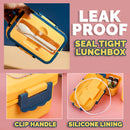 idrop Portable Heat Insulated Leakproof Lunchbox Smartphone Holder + FREE Spoon & Chopstick