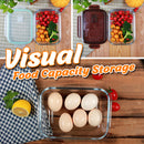 idrop [ 1000ml ] Rectangular Glass Borosilicate Heat Resistant Food Container Lunchbox / Bekas Makanan Gelas Tahan Panas / 1000ML高硼硅耐热玻璃保鲜盒(长方型)(1040ML)