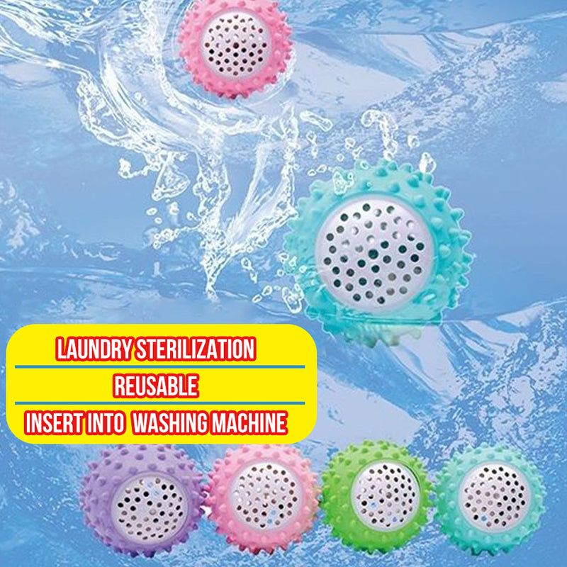 idrop 4PCS Nano Particle Decontamination Detergent Laundry Ball