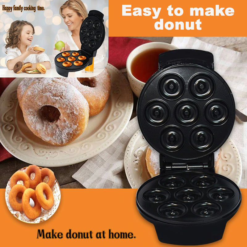 idrop [ 7 SLOT ] Donut Maker Machine Nonstick Coating 1200W 220V / Mesin Pembuat Donut / 1200W甜甜圈机