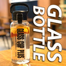 idrop [ 1000ml ] Glass Cup Plus Drinking Water Bottle / Botol Minuman Kaca 1000ML / (锁扣盖)高硼硅玻璃壶带套(水壶