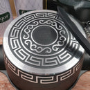 idrop [ 24CM ] Marble Stone Coated Casserole Soup Pot / Periuk Sup / 24CM汤锅(玻璃盖)