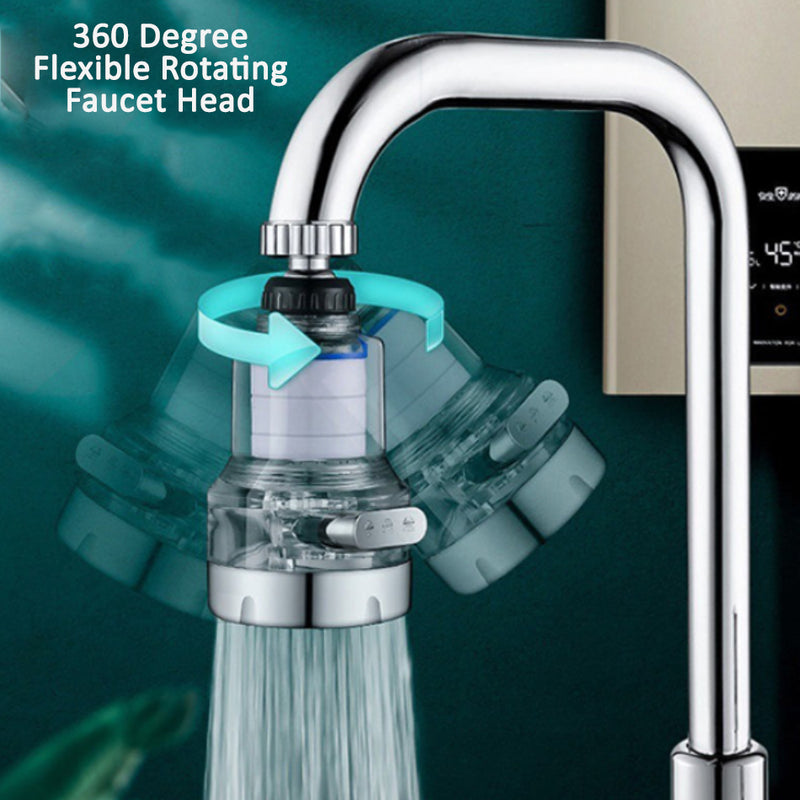 idrop [ 3 IN 1 ] Water Filter Purifier Faucet / Paip Penapis Air 3 dalam 1 / 三档过滤洁净头器(袋子装)
