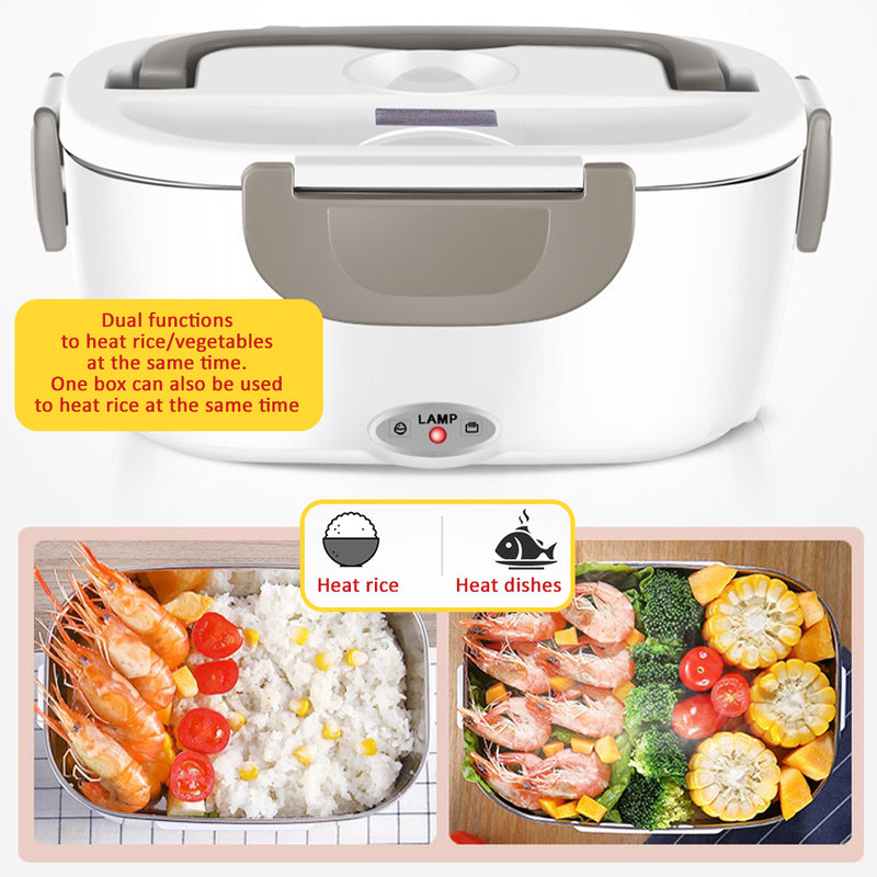 idrop [ 1500ml ] MP-108 Portable Heating Electric Lunch Box Healthy Food 40W / Bekas Makanan Elektrik Mudah Alih / 不锈钢保温饭盒可插电便携电饭煲