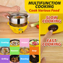 idrop [ 30CM ] 2 layer Nonstick Multifunction Electric Steamer and Cooker Cooking Pot