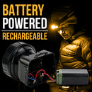 idrop Rechargeable LED Headlamp Flashlight - Outdoor Portable Head Mounted Light DN811