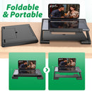 idrop Foldable Smartphone Holder with 3D Folding Screen Enlarger Magnifying Glass