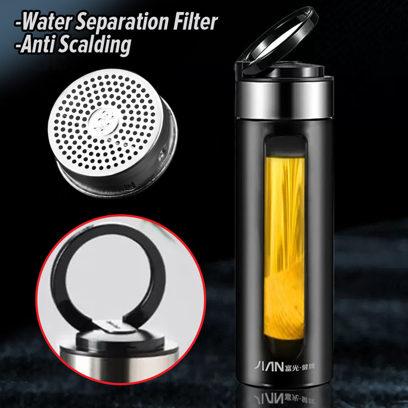 idrop [ 570ml ] Double Layer Heat Insulation Drinking Cup Flask / Cawan Minum Insulasi / 双层保温饮水杯烧瓶