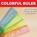 idrop 4pcs Drawing Ruler Stationary Set Template various design shape