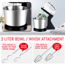 idrop 7 SPEED Handheld Kitchen Electric Whisk Mixer Beater with Stand and 2 Liter Bowl