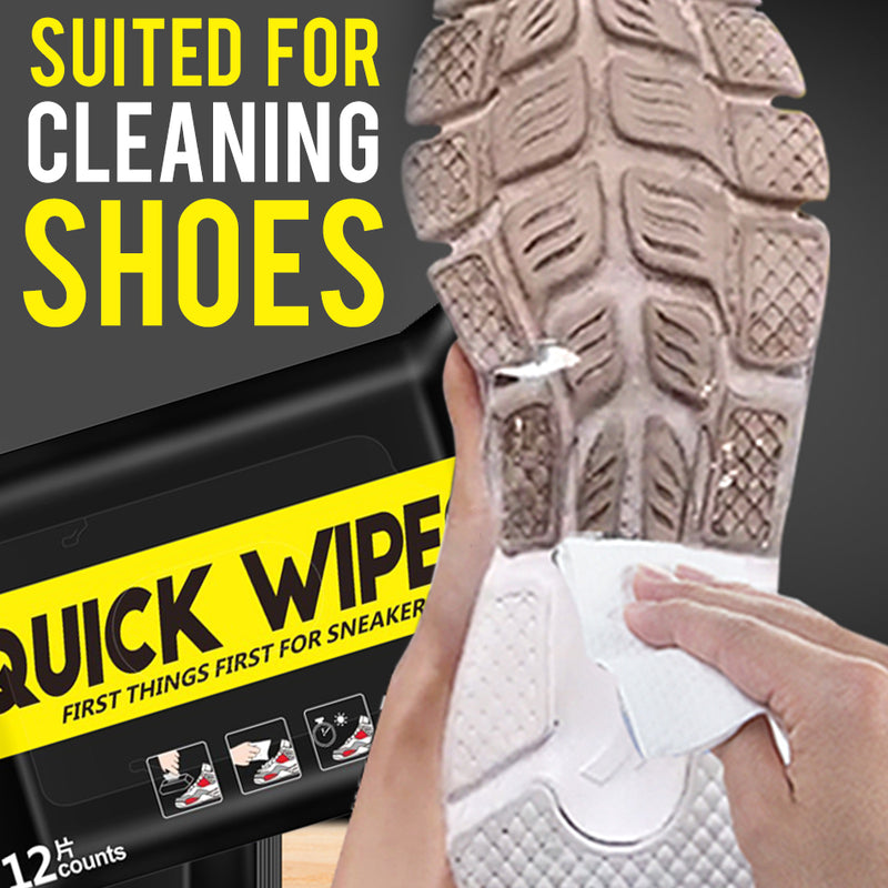 idrop 12pcs Cleaning Sneaker Shoe Quick Wipes [ 150mm x 200mm ]
