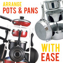 idrop Kitchen Pan Cookware Vertical Organizer Tower