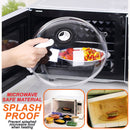 idrop [ 1PC ] Plastic Transparent Splash Proof Microwave Heat Cover / Penutup Makanan Microwave / (1PCS)日常饭菜塑料遮罩(菜罩)(裸装)(微波炉加热罩)