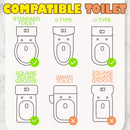 idrop Children's Toilet Potty Seat / Tempat Duduk Jamban Kanak-Kanak / 海豚坐便圈(卡通儿童坐便器)