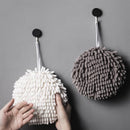 idrop Chenille Hanging Towel Water Absorbent & Soft / Tuala Gantung Chenille Lembut Penyerap Air / 雪尼尔擦手巾
