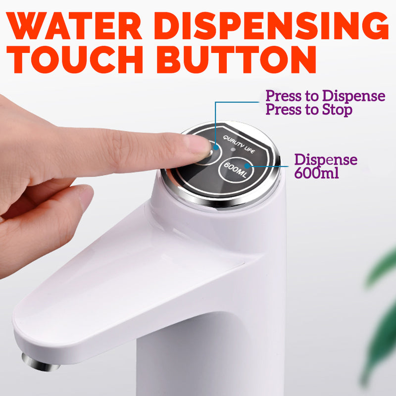 idrop Water Bottle Smart Electric Pump Automatic Water Pumping Rechargeable Device