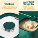 idrop [ 20 CATTIES ] 10KG Kitchen Household Rice Storage Bucket / Baldi Penyimpanan Beras Isi Rumah Dapur 10KG / 塑料厨房家用米桶20斤(10KG)METER BOX