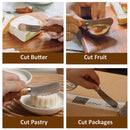 idrop Butter Knife with Wooden Handle Pisau Mentega dengan Pemegang Kayu / Pisau Mentega Pemegang Kayu / 可立木柄黄油刀