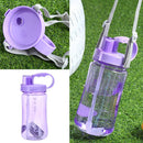 idrop [ 1000ml ] Sports Drinking Water Bottle with Drink Straw / Botol Air Minuman / 塑料水壶