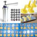 idrop 24PCS  Biscuit & Cookie Press Hand Pump Pastry Maker
