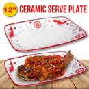 idrop Ceramic Kitchen Tableware [ Plate / Rice Bowl / Serve Plate ]