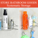 idrop Kitchen Bathroom Stainless Steel Wall Mounted Storage Rack