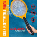 idrop idrop Electric Rechargeable Insect Mosquitoe Fly Swatter / Pemukul Lalat Elektrik Boleh Dicas / 充电蚊拍
