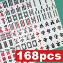 idrop [ 4 PLAYER ] 168pcs Mahjong Play Set | 麻将