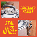 idrop 3 LAYER / 4 LAYER - 14cm Stainless Steel Lunch Box Food Container