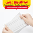 idrop [ 100pcs ] Alcohol Free Glasses Spectacles Cleaning and Nursing Wipes [ 7 x 12cm ] / Tisu Kain Lap Pencuci Cermin Mata Tanpa Alkohol / 无酒精眼镜清洁护理湿巾(CLEAN)(100片1盒)(7*12CM)