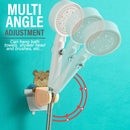 idrop [ 1PC ] Shower Head Holder Bracket with Animal Design / Pemegang Pancuran Air / (1PCS)免打孔金粉动物花洒支架