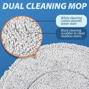 idrop Sewage Separation Round Mop / Mop Lantai Rumah / 污水分离托把加32CM加高水桶(2片布)