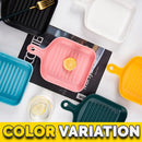 idrop [ 320ml ] Ceramic Porcelain Handle Baking Plate Dish Tray