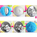 idrop FUR BALL Pet Rolling Microfiber Toy Ball