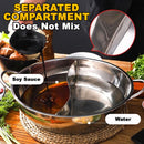 idrop [ 2 IN 1 ] 30CM Stainless Steel Kitchen Hotpot Cooker